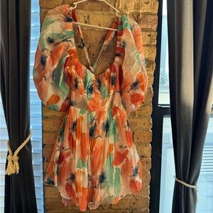 Sage & Paige Multicolor Floral Mini Dress